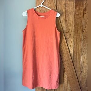A New Day Coral Cotton Casual Dress